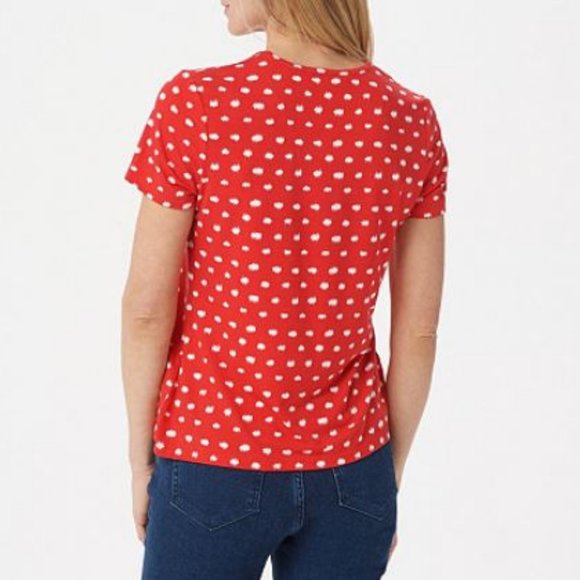 BROOKE SHIELDS Timeless Short-Sleeve T-Shirt 1350 - Picture 2 of 2